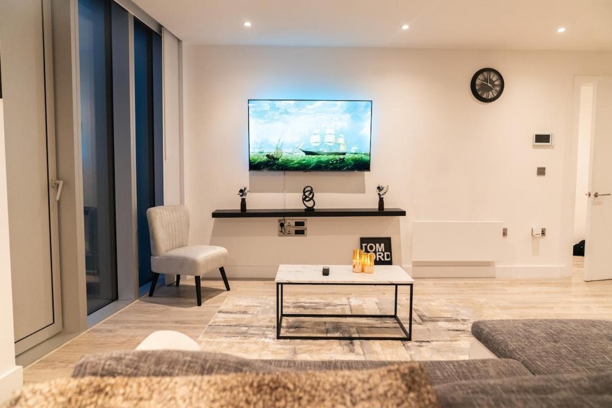 Luxury 2 Bed Penthouse With Stunning Views In Manchester City Centre Dış mekan fotoğraf