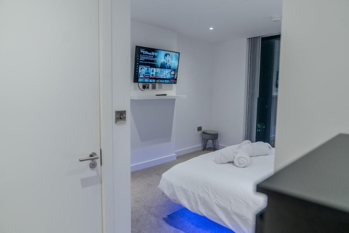 Luxury 2 Bed Penthouse With Stunning Views In Manchester City Centre Dış mekan fotoğraf