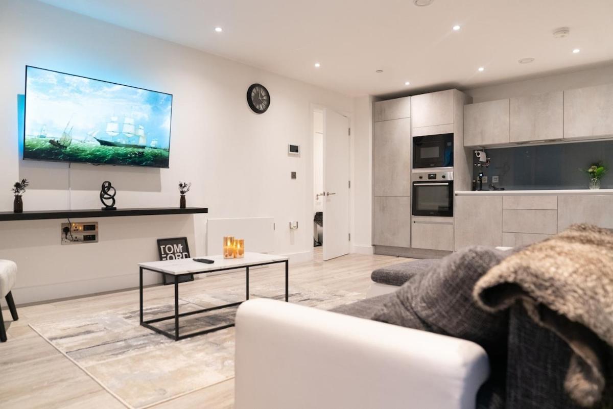 Luxury 2 Bed Penthouse With Stunning Views In Manchester City Centre Dış mekan fotoğraf