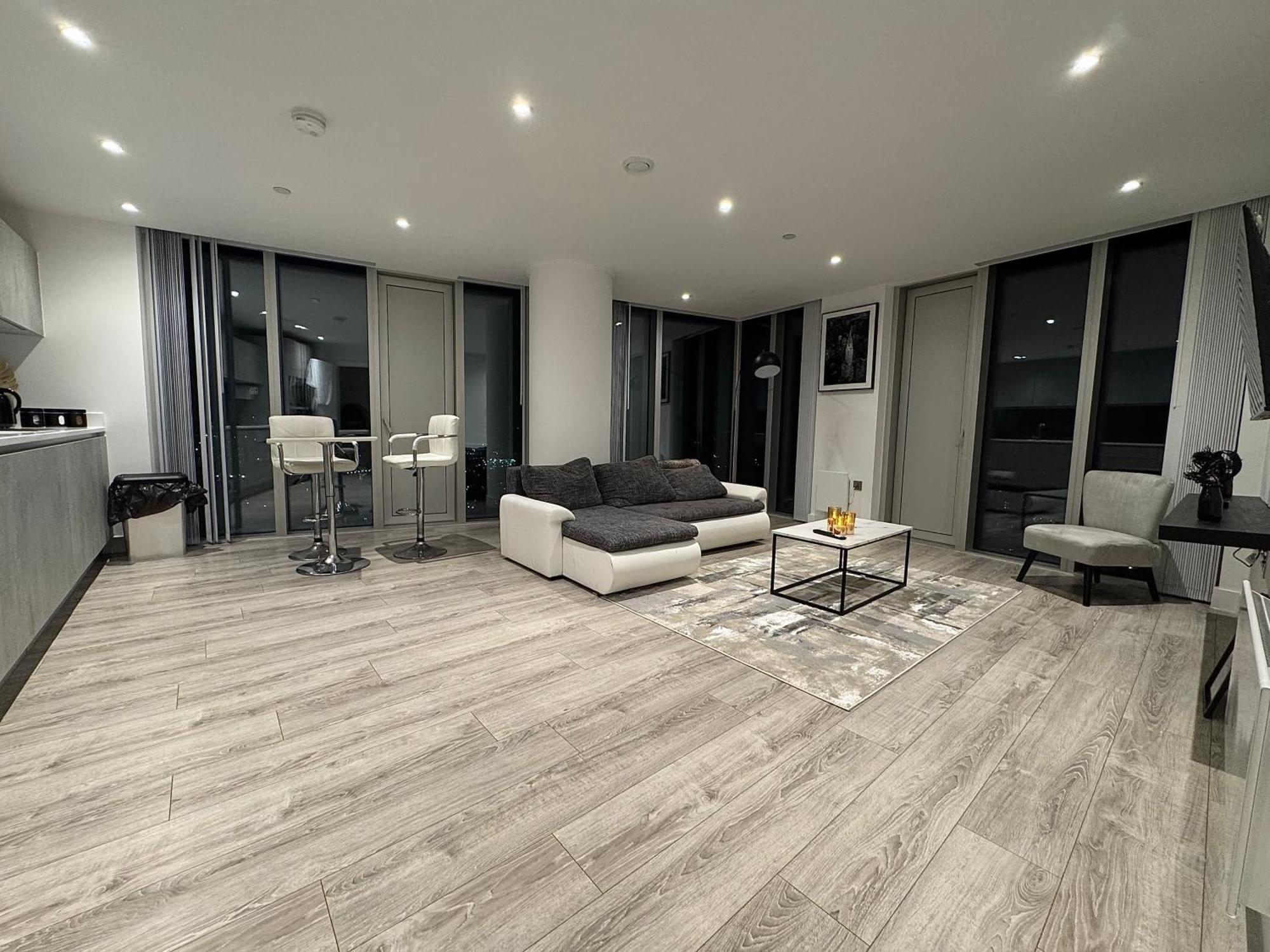 Luxury 2 Bed Penthouse With Stunning Views In Manchester City Centre Dış mekan fotoğraf